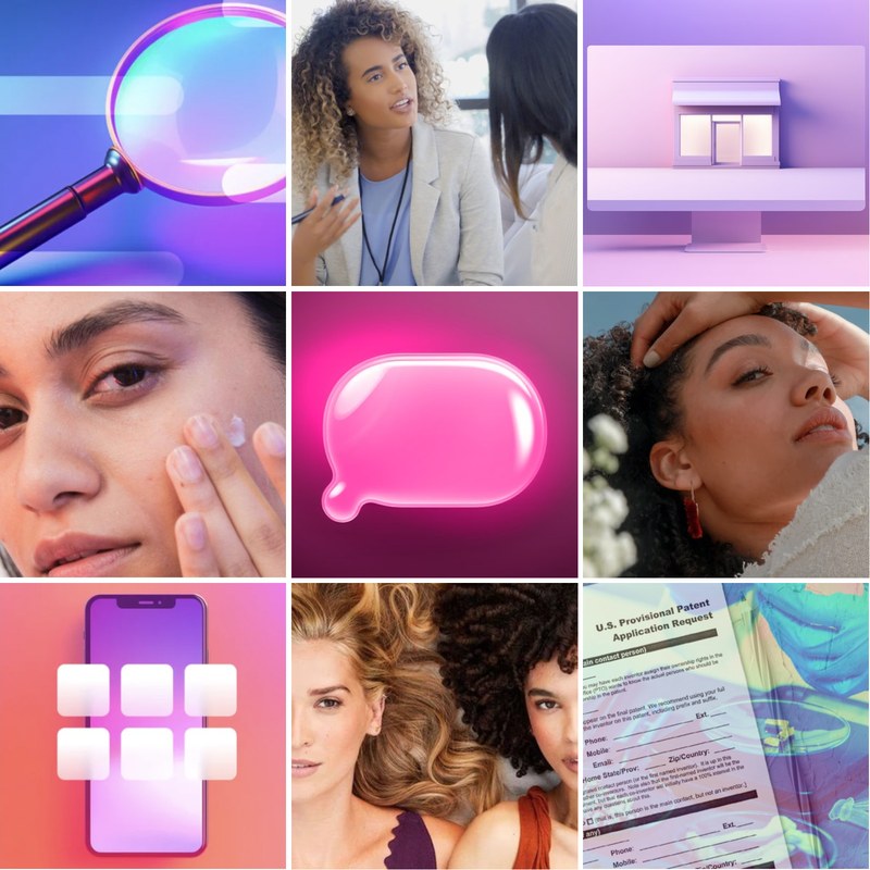 Composite of article featured images